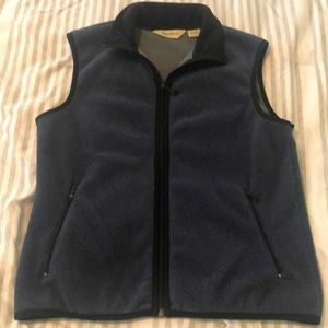 Eddie Bauer fleece vest. Size small.